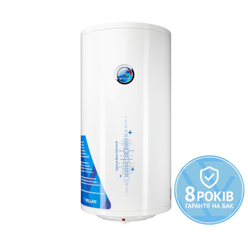 Водонагреватель (бойлер) вертикальный Willer ev80dr Optima
