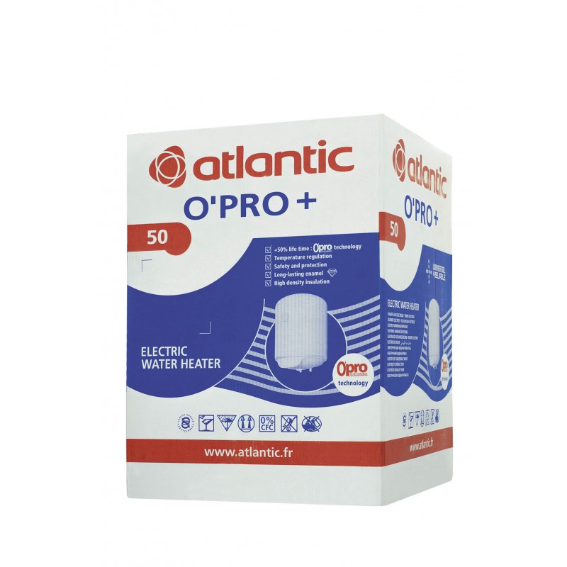 Водонагрівач побутовий електричний Atlantic Opro Ego VM 050 D400S (1200W) 841376