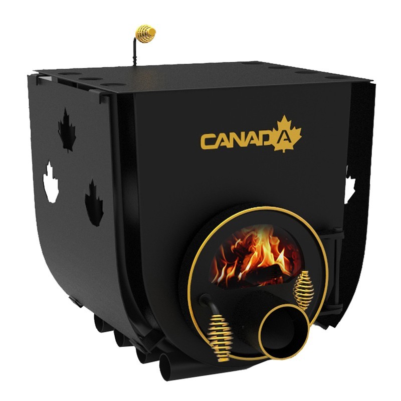 Булерьян CANADA classic 03 – 28 кВт (850 м3) с варочной поверхностью, стеклом и перфорацией